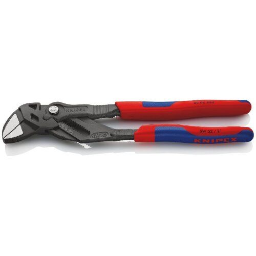  Zangenschlüssel Zange und Schraubenschlüssel in einem Werkzeug KNIPEX 86 02 250 Zangenschlüssel Zange und Schraubenschlüssel in einem Werkzeug mit Mehrkomponenten-Hüllen schwarz atramentiert 250 mm 12380283