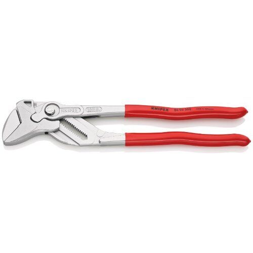  Zangenschlüssel Zange und Schraubenschlüssel in einem Werkzeug KNIPEX 86 03 300 Zangenschlüssel Zange und Schraubenschlüssel in einem Werkzeug mit Kunststoff überzogen verchromt 300 mm 12380287