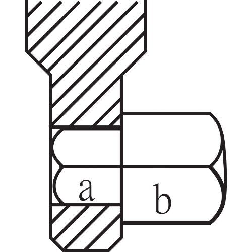  Stufenschlüssel Vierkant-Verbindungsteil Größe1/2" x 1/2" 12361046