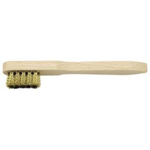  Zündkerzenbürste Zündkerzenbürste "Messingdraht" L. 150 mm Messing gewellt 0,15 mm 3-reihig 12360399