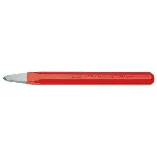  Meißel, Splint-, Durchtreiber, Körner Spitzmeißel Spitzmeißel, achtkantig B.18 mm L. 300 mm, Chrom-Vanadium-Lufthärtestahl 12360717