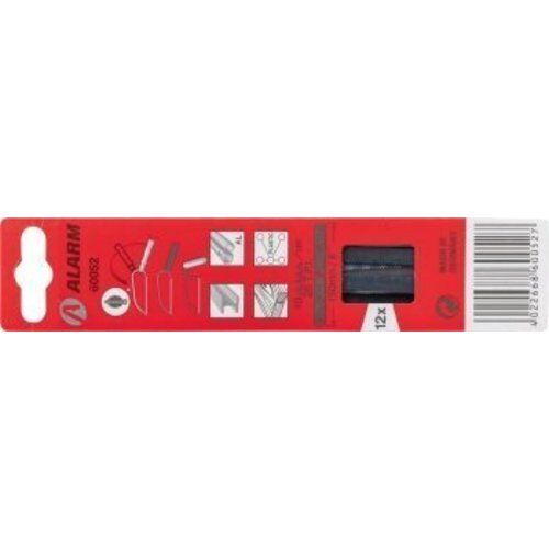  ALARM Handsägen 12-er Pack Sägeblätter f. Metall, grob 25TPI L. 150 mm 12360903