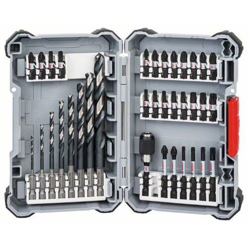  HSS-Bohrer und Schrauberbit-Set Impact Control, Pick and Click Bosch 35-tlg. Impact Control HSS-Bohrer- und Schrauberbit-Set, für Schlagschrauber 12372255