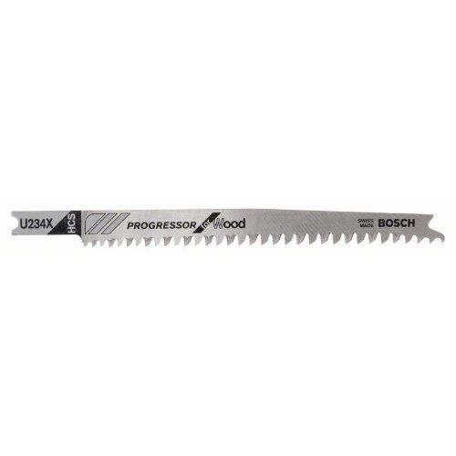  U 234 X Progressor for Wood Stichsägeblätter Bosch Stichsägeblatt U 234 X, für Stichsägen 12374301