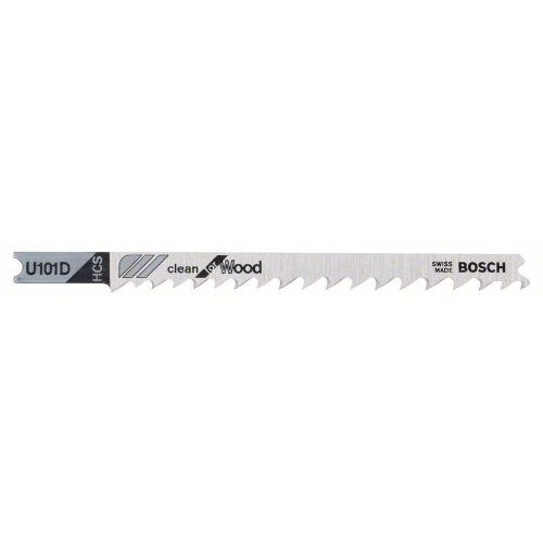  U 101 D Clean for Wood Stichsägeblätter Bosch Stichsägeblatt U 101 D, für Stichsägen 12374298