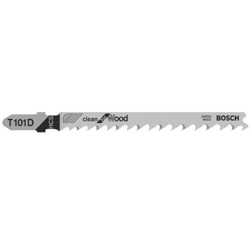  T 101 D Clean for Wood Stichsägeblätter Bosch Stichsägeblatt T 101 D, für Stichsägen 12374271