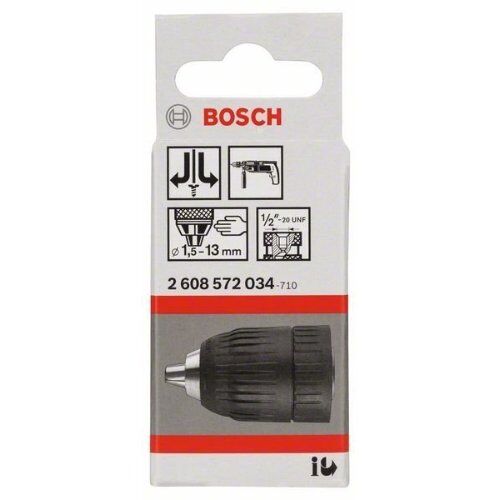  Schnellspann-Zahnkranzbohrfutter mit 2 Hülsen Bosch Schnellspannbohrfutter bis 13 mm, für Bohrmaschinen 12374526