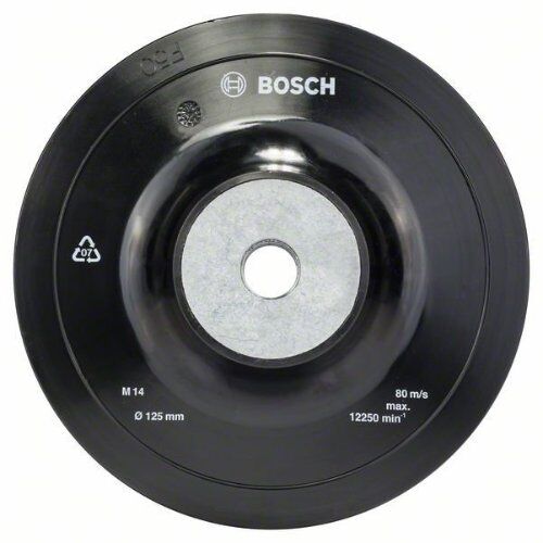  Weiche Stützteller mit M14-Gewinde für kleine Winkelschleifer Bosch Stützteller Standard, M14, 125 mm, für kleine Winkelschleifer 12374853