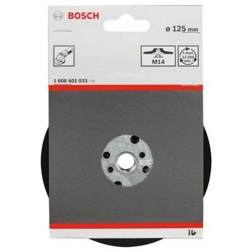 Weiche Stützteller mit M14-Gewinde für kleine Winkelschleifer Bosch Stützteller Standard, M14, 125 mm, für kleine Winkelschleifer 12374853