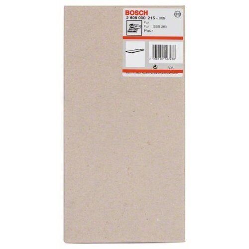  Schleifplatten für die Endbearbeitung mit Klettverschluss Bosch Schleifplatte, für Exzenterschleifer 12374795