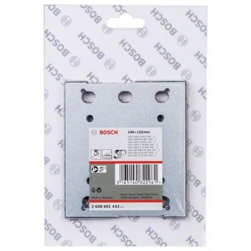  Schleifplatten für die Endbearbeitung mit Klettverschluss Bosch Schleifplatte, für Exzenterschleifer 12374796