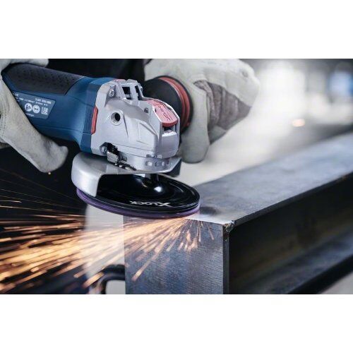  X-LOCK Stützteller, Klettverschluss Bosch X-LOCK Stützteller 125 mm, Klettverschluss, für kleine Winkelschleifer 12374867