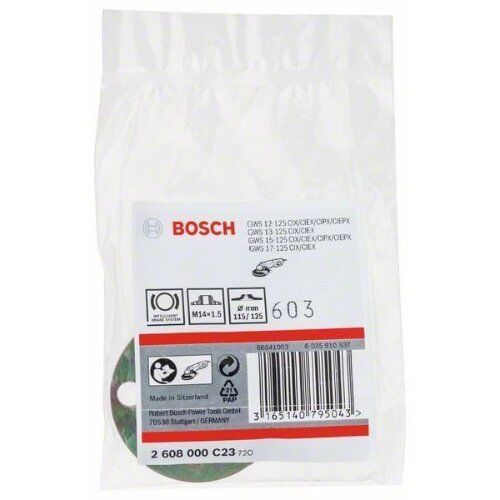  Rundmuttern für Schwabbelscheiben für Winkelschleifer Bosch Rundmutter mit M 14 x 1,5 Feingewinde, für kleine Winkelschleifer 12374877