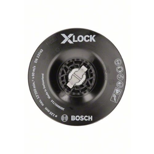  X-LOCK Stützteller weich Bosch X-LOCK Stützteller 125 mm weich, für kleine Winkelschleifer 12374861