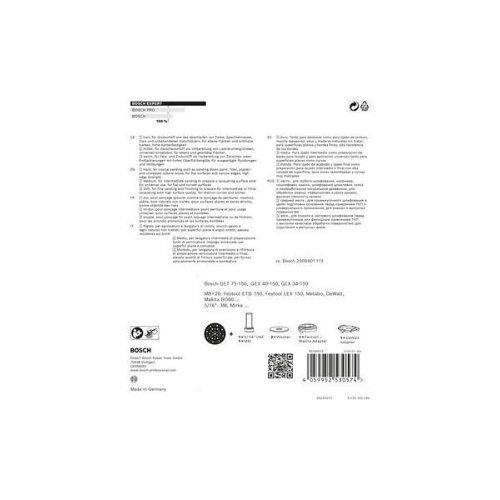  EXPERT Multihole (Multiloch) Universalstützteller, 150 mm Bosch EXPERT Multihole Universalstützteller, 150 mm, Medium, für Exzenterschleifer 12374727