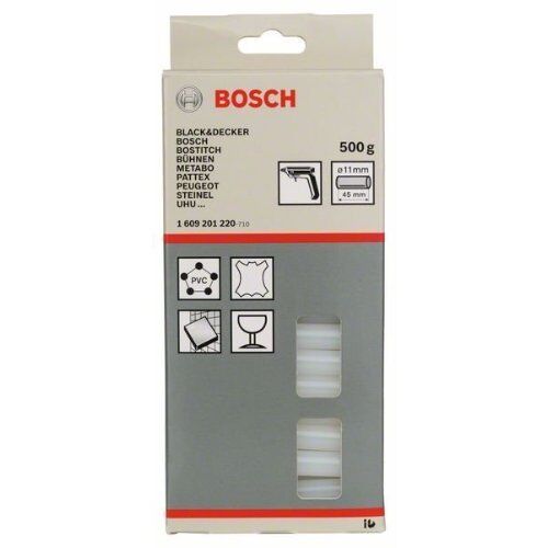  Klebesticks, transparent Bosch Schmelzkleber, für Klebepistolen 12375172