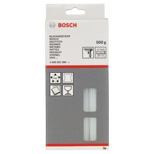  Klebesticks, transparent Bosch Schmelzkleber, für Klebepistolen 12375173