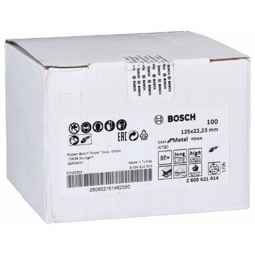 R780 Best for Metal und Inox Fiberschleifscheiben für kleine Winkelschleifer Bosch Fiberschleifscheibe R780, Best for Metal + Inox, für kleine Winkelschleifer 12375864  R780 Best for Metal und Inox Fiberschleifscheiben für kleine Winkelschleifer Bosch Fiberschleifscheibe R780, Best for Metal + Inox, für kleine Winkelschleifer 12375864