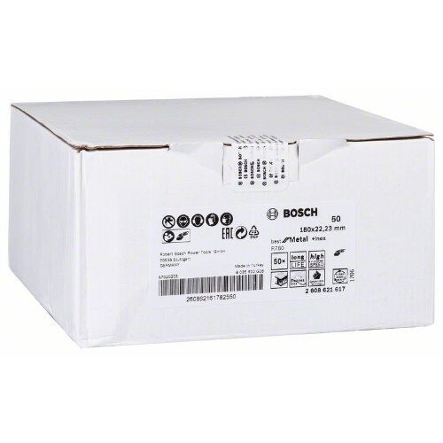 R780 Best for Metal und Inox Fiberschleifscheiben für große Winkelschleifer Bosch Fiberschleifscheibe R780, Best for Metal + Inox, für große Winkelschleifer mit Spannmutter 12375866  R780 Best for Metal und Inox Fiberschleifscheiben für große Winkelschleifer Bosch Fiberschleifscheibe R780, Best for Metal + Inox, für große Winkelschleifer mit Spannmutter 12375866