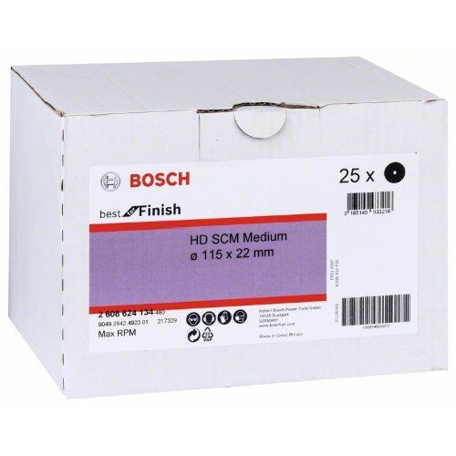  N477 Best for Finish SCM Scheiben für Winkelschleifer Bosch SCM mittel 115 mm, für kleine Winkelschleifer 12375983