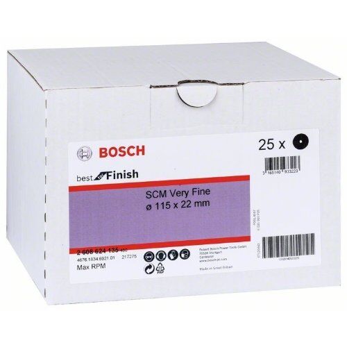  N477 Best for Finish SCM Scheiben für Winkelschleifer Bosch SCM sehr fein 115 mm, für kleine Winkelschleifer 12375982