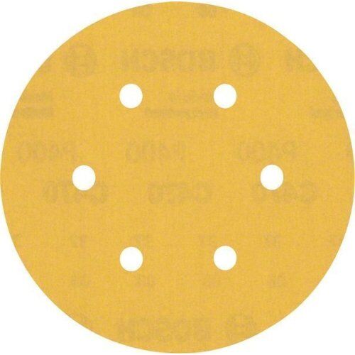  EXPERT C470 Schleifblatt mit 6 Löchern für Exzenterschleifer Bosch EXPERT C470 Schleifpapier mit 6 Löchern für Exzenterschleifer, 150 mm, G 400, 5-tlg., für Exzenterschleifer 12376310