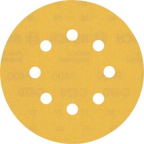  EXPERT C470 Schleifblatt mit 8 Löchern für Exzenterschleifer Bosch EXPERT C470 Schleifpapier mit 8 Löchern für Exzenterschleifer, 125 mm, G 400, 5-tlg., für Exzenterschleifer 12376340