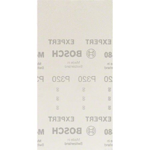  EXPERT M480 Schleifnetze für Schwingschleifer Bosch EXPERT M480 Schleifnetz für Schwingschleifer, 115 x 230 mm, G 320, 50-tlg., für Exzenterschleifer 12375507