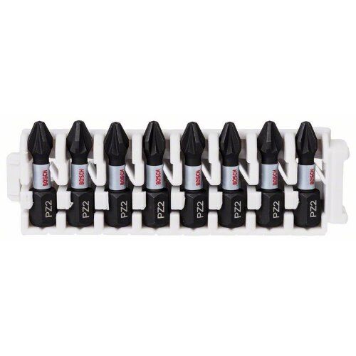  Impact Control Schrauberbits PZ Bosch Impact Control Insert Bit Pack, 8-tlg., 8 x PZ2, für Schlagschrauber 12377015