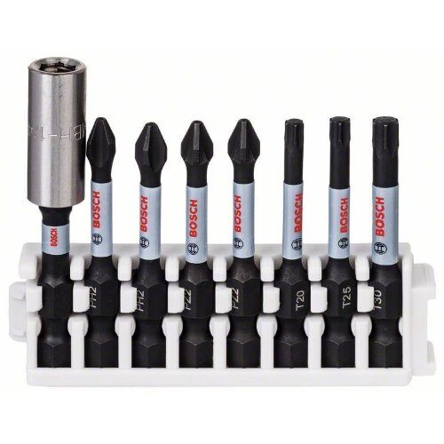  Schrauberbits Impact Control PZ und PH gemischt Bosch Impact Control Power Bit Pack, 8-tlg., 1 x PH1; 3 x PH2; 1 x PH3; 2 x PZ2; 1 x PZ3, für Schlagschrauber 12377023