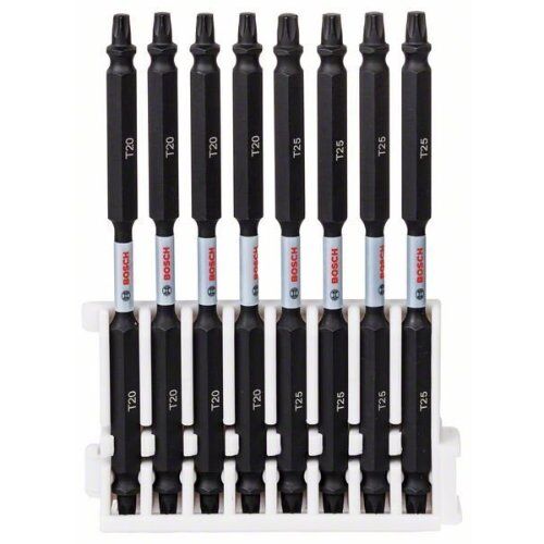  Schrauberbits Impact Control mit Doppelklinge, Torx-Torx Bosch Impact Control Schrauberbit-Set, 8-tlg., für Schlagschrauber 12377035