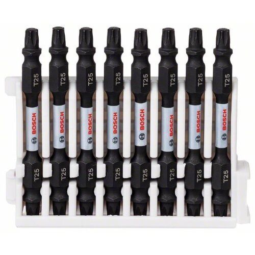  Schrauberbits Impact Control mit Doppelklinge, Torx-Torx Bosch Impact Control Schrauberbit-Set, 8-tlg., für Schlagschrauber 12377031