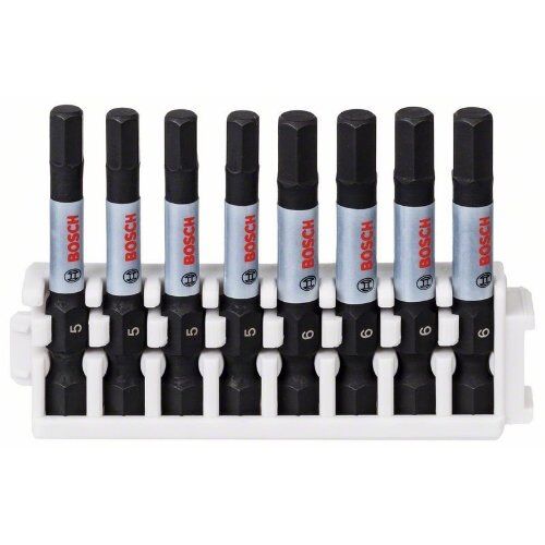  Impact Control Schrauberbits H Bosch Impact Control Power Bit Pack, 8-tlg., 4 x H5; 4 x H6, für Schlagschrauber 12377026
