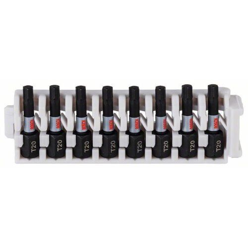  Impact Control Schrauberbits T Bosch Impact Control Insert Bit Pack (8 x T20), für Schlagschrauber 12377020