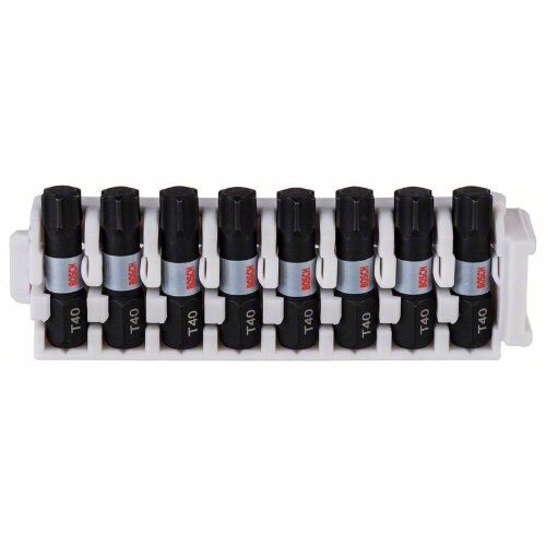  Impact Control Schrauberbits T Bosch Impact Control Insert Bits, 8-tlg. (8 x T40), für Schlagschrauber 12377017
