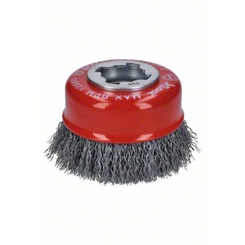  Gewellte Topfbürsten Clean for Metal für X-LOCK Winkelschleifer Bosch X-LOCK Topfbürste 75 mm, gewellter Stahldraht, für kleine Winkelschleifer 12377407