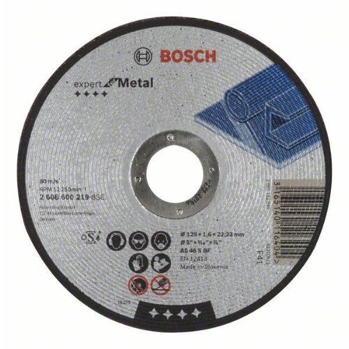  Expert for Metal Trennscheiben mit gerader Ausführung, 22,23-mm-Bohrung für kleine Winkelschleifer Bosch Trennscheibe gerade Expert for Metal, für kleine Winkelschleifer 12377210
