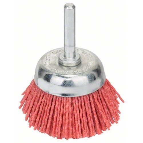  Nylon-Topfbürsten für Bohrer Bosch Topfbürste 50 x 1 mm, Nylonborsten, für Dreh- und Schlagbohrer 12377443