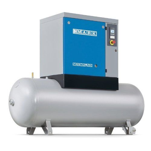  Behältermontierte Ausführung (270 l) ELMAG MARK-Schraubenkompressor MSM MAXI 7,5 B, 270/10bar, AD 2000 m. Steuerung ES 4000 Basic 12414229