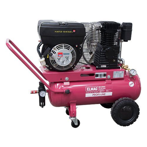  DIESEL ELMAG Motorkompressor PROFI-LINE DIESEL 600/15/50 12410602
