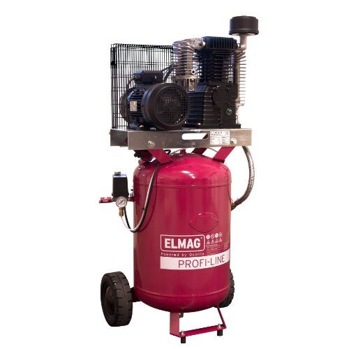  PROFI-LINE 10 bar - fahrbar ELMAG Kompressor PROFI-LINE PL-V 600/10/100 D (fahrbar, m. Filterregler) 12410663