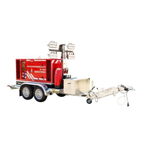  Serie PRO ELMAG Mobile Beleuchtungs- u. Notstromanlage MBNA 20 WDE, Serie PRO auf Anhänger m. manuellem Lichtmast 12423905