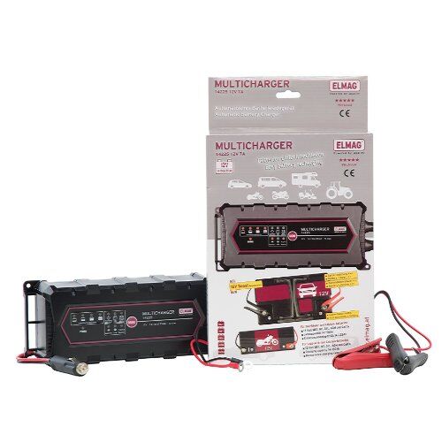  Multicharger ELMAG Automatisches Batterieladegerät 12 V. MULTICHARGER 14225, max. 7,0 A. 12408256
