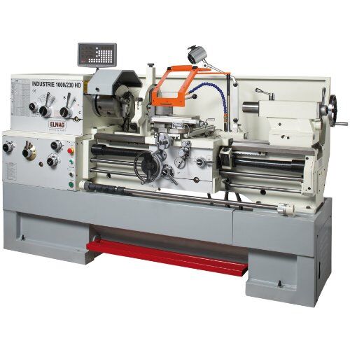  INDUSTRIE 1000\1500\2000 - 230 HD ELMAG Universal-Drehmaschine INDUSTRIE 1000/230 HD -inkl. RÖHM-Drehfutter inkl. 3-Achs-Positionsanzeige SINO 12416804