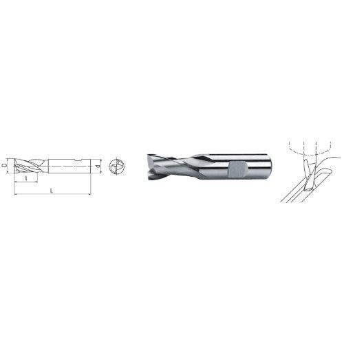  HSS Co8 - Typ N ELMAG HSS Co8-Langlochfräser DIN 327 Ø 20,0mm (kurz) 12415488