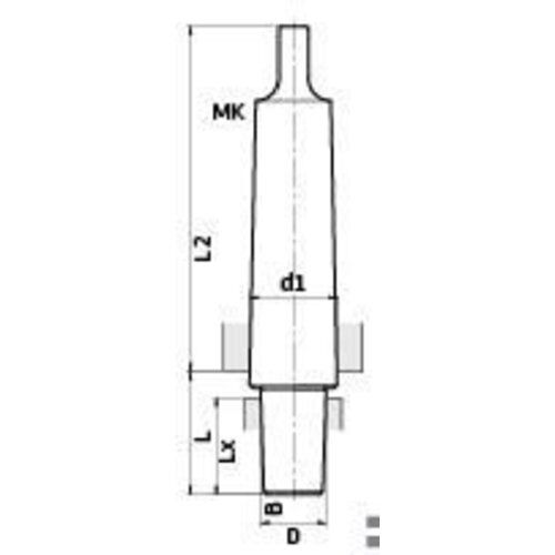  Standart Kegeldorne ELMAG Kegeldorn MK 4 / B 18 12417869