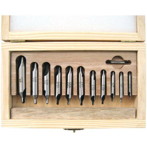  Dreh-Zubehör Zentrierbohrer ELMAG Zentrierbohrer-Set 12-tlg. 1,0, 5,0mm 12421594