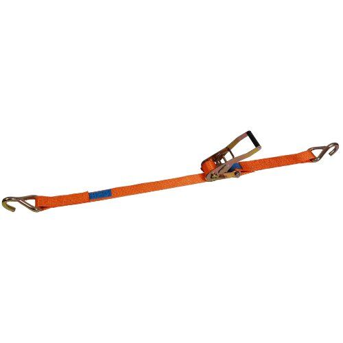  Zurrgurte, 2-teilig, 50 mm, LC 5000 daN (Umreifung) / 2500 daN (gestreckt), mit Druckratsche und Einfachhaken McBULL® Zurrgurt, 2-teilig, 50 mm, 6 m, 2500/5000 daN, Druckratsche/Einfachhaken 12399254
