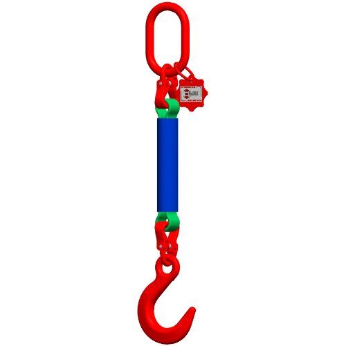  1-Strang mit Standard-Aufhängering McBULL® 1-Strang-Rundschlingengehänge, 1 Meter, 5000 kg, Typ6 12399418