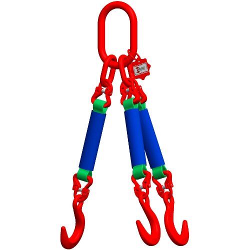  3-Strang mit Standard-Aufhängering McBULL® 3-Strang-Rundschlingengehänge, 1 Meter, 0-45° = 8400 kg/45-60°= 6000 kg, Typ6 12399476
